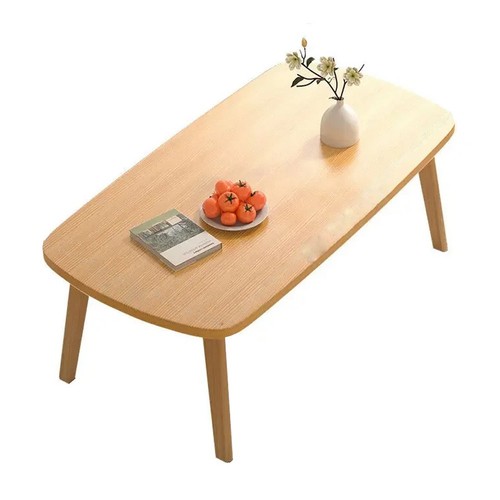 Wooden coffee table foldable - wooden,