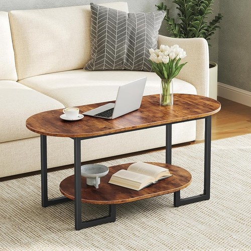 Multi functional oval - oval, coffee